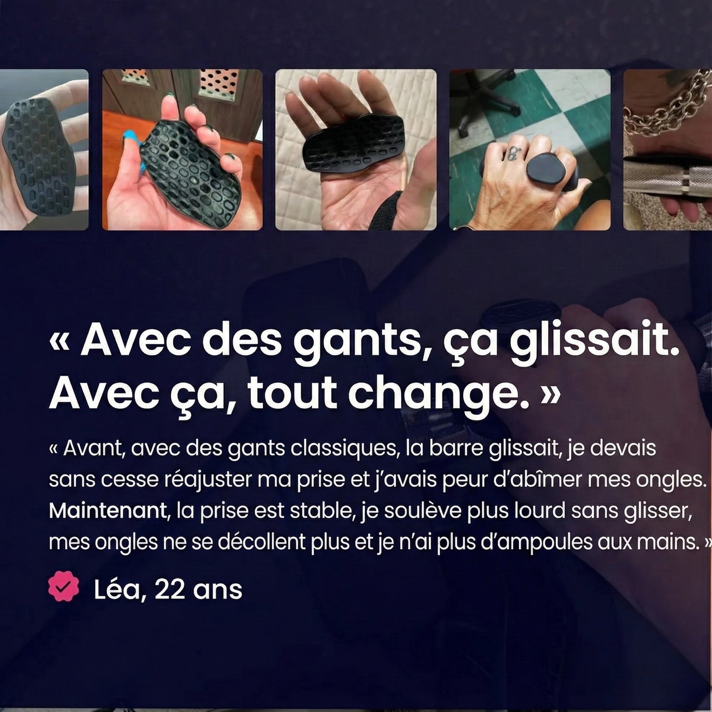 GRIP™| LA PRISE QUI FAIT LA DIFFÉRENCE